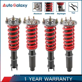 65p143022b4 Autogalaxy Set 4 Coilovers Suspension Shocks Struts For 09-14 Acura Tsx 08-12 Honda Accord