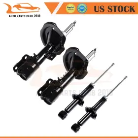 Autopartsclub2018 Ap808569a1c18 Full Set Strut Shock Absorbers For 2008-2014 10 11 12 13 Mitsubishi Lancer 2.0l