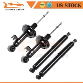 Autopartsclub2018 Ap808596a1c18 4 Pcs Front And Rear Struts Shock For 2005-2015 Toyota Tacoma Rwd