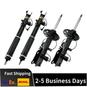 De9z-18125-j Autopartsmusi 4pcs Fit Lincoln Mkt 3.5l 2013-2019 Front Rear Shock Absorber Struts With Electric