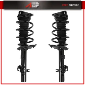 Au133202py01 Autopuppy 2 Pcs Front Complete Struts Shocks Coil Spring For Nissan Rogue Fwd 2014-2020