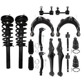 Autopuppy Au847815py01 Front Struts Control Arm Tie Rod Sway Bar Kit For 1998-02 Honda Accord Acura Tl