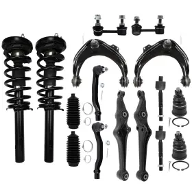 Au847815py01 Autopuppy Front Struts Control Arm Tie Rod Sway Bar Kit For 1998-02 Honda Accord Acura Tl