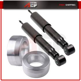 Autopuppy Auto823454ppy For Dodge Ram 1500 2500 Strut Shocks And 2.5 Inch Front Leveling Lift Kit 1994-01 2002