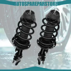 Au11838501s Autosparepartstore Complete Front Quick Loaded Struts For 2010-2013 Kia Soul Shocks With Coil Springs