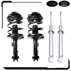 D81858901oor Autoutdoor For 2001-2005 Mitsubishi Eclipse Set 4 Front Struts Rear Shocks Absorbers