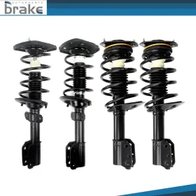Bro800406tr Bator Front And Rear For 2004-08 Pontiac Grand Prix Complete Shock Absorbers Struts Kit