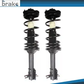 Bro800468tr Bator For Ford Escort 1997-2002 Mercury Tracer 97-1999 Rear Strut Spring And Mount Pair