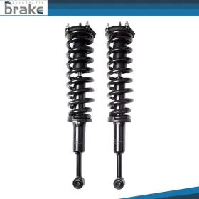 Bro808252tr Bator 2 Front Loaded Quick- Struts Shocks Springs Assembly For 2000-13 Toyota Tundra