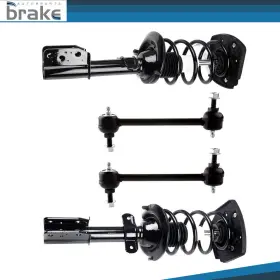 Bro820142tr Bator 4pc Rear Complete Strut Stabilizer Sway Bar For Chevrolet Impala 2000-2011