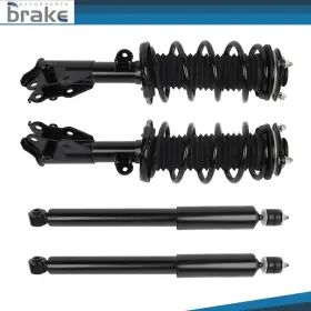 Bro842eg10801tr Bator 4 X For 2012 Honda Civic Front And Rear Complete Struts Shocks With Coil Springs
