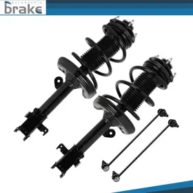 Bro847677tr Bator Fits 2006-2011 2012 2013 2014 Ridgeline Front Complete Strut Sway Bar Kit