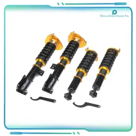 A118945ts01 Beurbestparts Yellow Coilovers Struts Shocks Coil Springs Kit For 2000-2005 Mitsubishi Eclipse