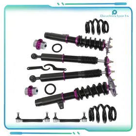 A119036ts01 Beurbestparts Purple Coilovers Struts Shocks Springs Kit For 01-05 Bmw E46 320i 325i 328i 330i