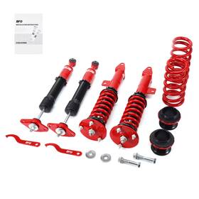 Bfo 2buy8n Coilover Front Rear Lowering Kit For Dodge Charger 06-10 And Srt-8 Rwd
