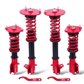 B1u5s4 Bfo Coilover Struts Shocks Suspension Kit For Dodge Neon 2000-2005 Srt-4 03-05
