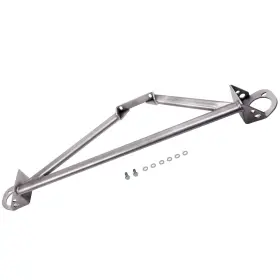 Wo2tnc Bfo Front Upper Strut Bar Brace Kit For Honda Civic Del Sol Targa Top 1.6 1992-1997