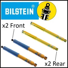 24-185479 Bilstein 24-185462 X2 -24-185479 B6 4600 Front/rear Shocks Set Fits 2000-05 Ford Excursion 4wd 0-1 Inch Lift