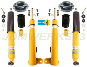 2213-193 Bilstein Febi B6 Struts Shocks Mounts Boots Kit F22 F23 Bmw 228i 230i 14 -21 No Sport