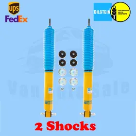 L14871 Bilstein B6 4600 Front Shocks 03- 06 For Jeep Wrangler Kit 2