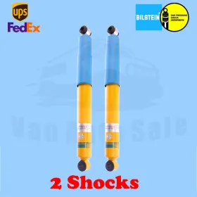 L16701 Bilstein B6 4600 Rear Shocks For Dodge B300 Van Maxi Wagon 72- 74 Kit 2