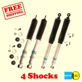 L3980960 Bilstein Kit 4 B8 5100/5125 2-4 Inch Fr And R Lift Shocks For Ford Bronco 66- 77
