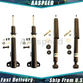 S2qyrp250828s03763 Bilstein Front Rear Shocks And Struts Assembly For Mercedes-benz Sl500 2002 2001 2000