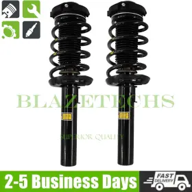 8j0413029a Blazetechs 2x Front Shock Struts Assys With Magneride For Audi Tt Tts Ttrs Quattro Fwd 2007-15