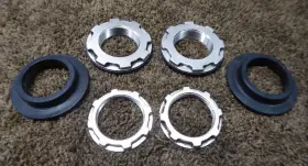 05-6862725 Bmw 2015-18 328i F30 Rear Left And Right Strut Shock Mount Bc Racing Pair Hardware