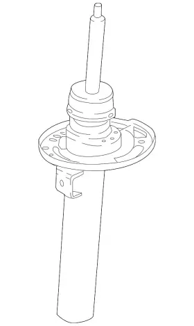 31-30-6-880-606 Bmw Genuine Suspension Strut