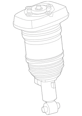 37-10-5-a49-dd4 Bmw Genuine Strut Assembly
