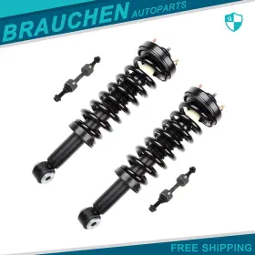 Br843407au01 Brau For Ford Expedition Lincoln Navigator 2007-2013 Front Struts Spring Sway Bars