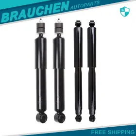 Br811424ap01 Brauchen-autoparts 4pcs Full Set Front Rear Shocks Struts For Silverado Sierra 1500 2500 Hd 2001-10
