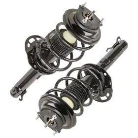 75-835572c Buyautoparts For Ford Focus 2006-2011 New Pair Front Complete Strut And Spring Assembly Csw