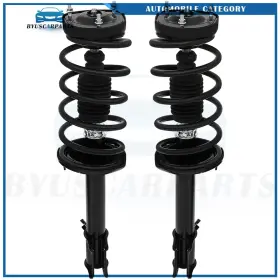 11789350 Byuscarparts Pair For 2006-2008 Subaru Forester Rear Complete Struts And Coil Spring Set