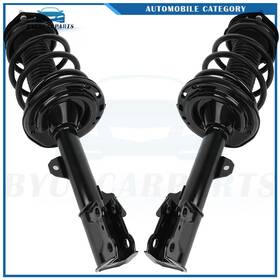 Byuscarparts 11798089 Pair Front Quick Struts With Springs Fits 2008 2009 2010 Toyota Highlander 3.5l