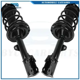 11798089 Byuscarparts Pair Front Quick Struts With Springs Fits 2008 2009 2010 Toyota Highlander 3.5l