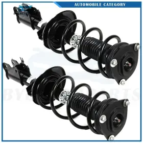 11802251 Byuscarparts Pair For 2008-2012 Nissan Rogue Front Complete Struts And Coil Spring Assembly