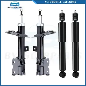 13049308 Byuscarparts For 2003-2007 Nissan Murano Left Right Front Rear Struts Shocks