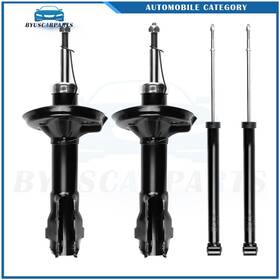 Byuscarparts 13427360 4 Pcs Front Rear Struts Shocks For Vw Cabrio Corrado Golf Jett Left Right