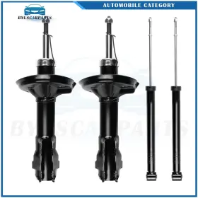 13427360 Byuscarparts 4 Pcs Front Rear Struts Shocks For Vw Cabrio Corrado Golf Jett Left Right