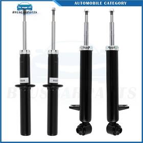 Byuscarparts 13455076 4 Pcs Front Rear Struts Absorber Shocks For 2007-2013 Bmw X5 2008-2014 X6