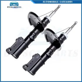 13455102 Byuscarparts 2 Pcs Front Struts Shocks For Volvo 01-09 S60 99-06 S80 00-07 V70 Awd Fwd