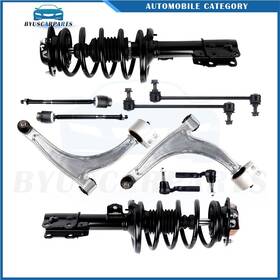 Byuscarparts 13524147 For Chevrolet Malibu Pontiac G6 Front Struts Lower Control Arm Sway Bar Tierod