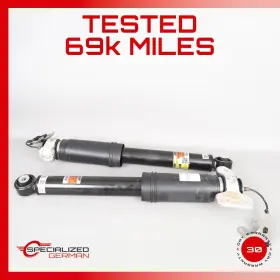 84230451 Cadillac 14-19 Cts-v Rear Left And Right Shock Strut Absorber Set Of 2 Oem 69k