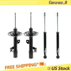 Whefz20260110-21 Carcraze 8 Kyb Fcs 4 Front Rear Shock Absorber Struts Fits 2015-2020 Toyota Sienna 3.5l V6