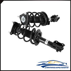 Carmasuspensions Ca13255201ns 2pcs Front Complete Struts And Coil Spring Assemblies For 2014-2018 Kia Forte Koup