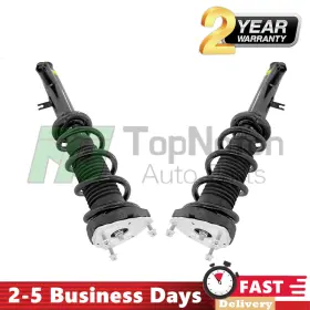 56111-5cf0a Carpartayoza 2x Front Shock Absorber Struts Assys Adaptive For Infiniti Q50 Q60 Sport 2016-24