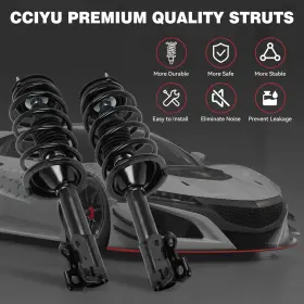 C133171yu01 Cciyu Fits Saturn Sc Sc1 Sc2 Sl Sl1 Sl2 Sw1 Sw2 Front Quick Replacement Complete Strut