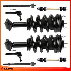 Cciyu C842bp443yu01 8pcs For 2014-2018 Chevy Silverado Gmc Sierra 1500 4wd Front Struts Sway Bars